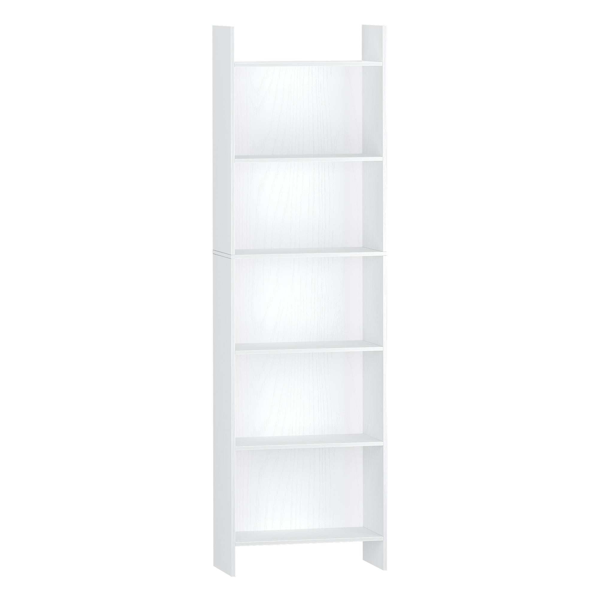 Hzuaneri 6-Cube Room Divider Bookcase, 24 x 48 x 170 cm Open Shelf for Living Room, Study, Office, White