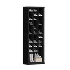 Hzuaneri 11-Tier Shoe Storage Cabinet, Wooden Shoe Rack with 30 Cubbies, Tall Freestanding Shoe Organizer for 30-33 Pairs, Easy Assembly Shoe Cabinet for Closet, Entryway, Living Room