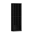 Hzuaneri 11-Tier Shoe Storage Cabinet, Wooden Shoe Rack with 30 Cubbies, Tall Freestanding Shoe Organizer for 30-33 Pairs, Easy Assembly Shoe Cabinet for Closet, Entryway, Living Room