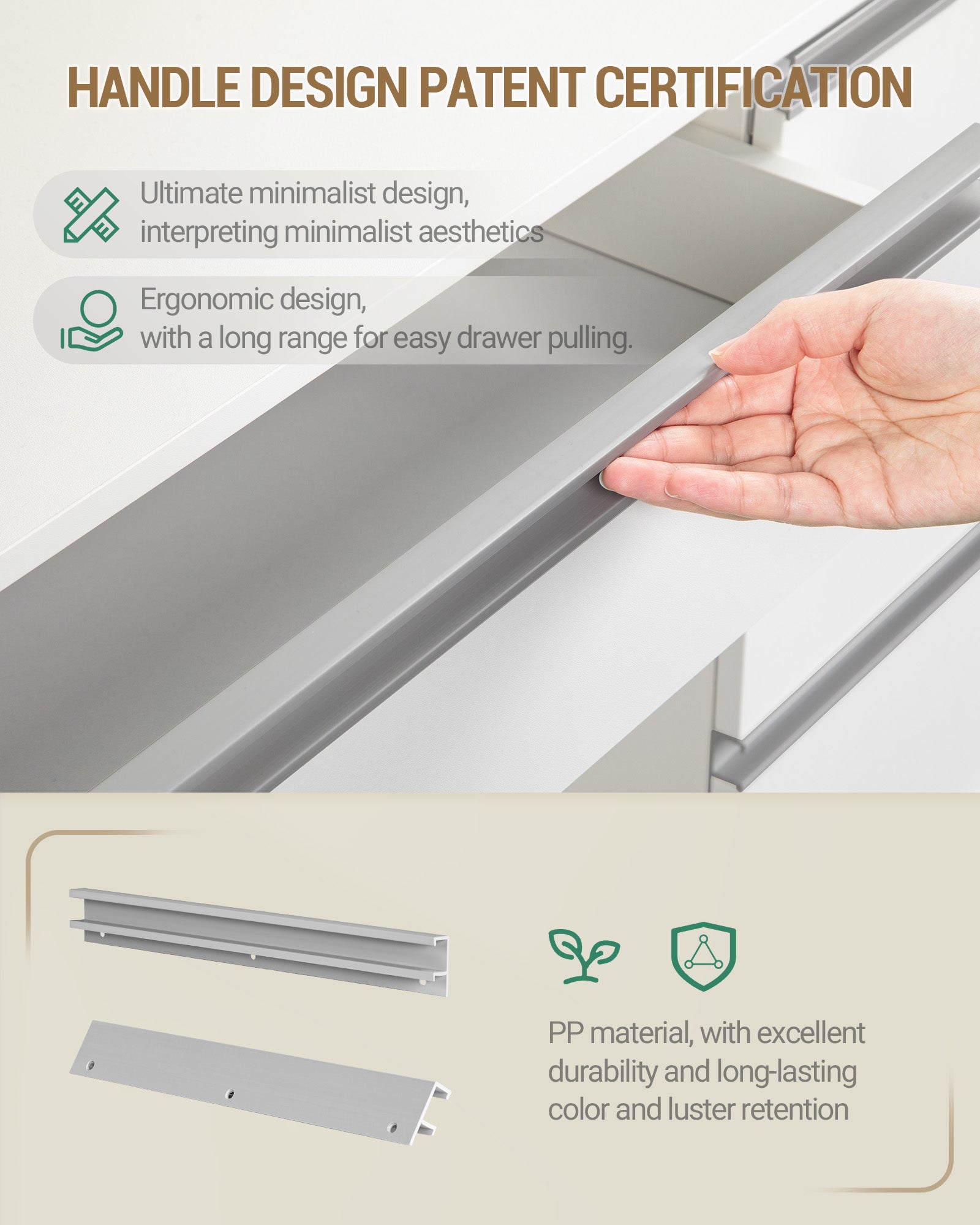 Hzuaneri Large Dressing Table with 10 LED Lights & Mirror, 9 Drawers, 9 Shelves, 3 Colors