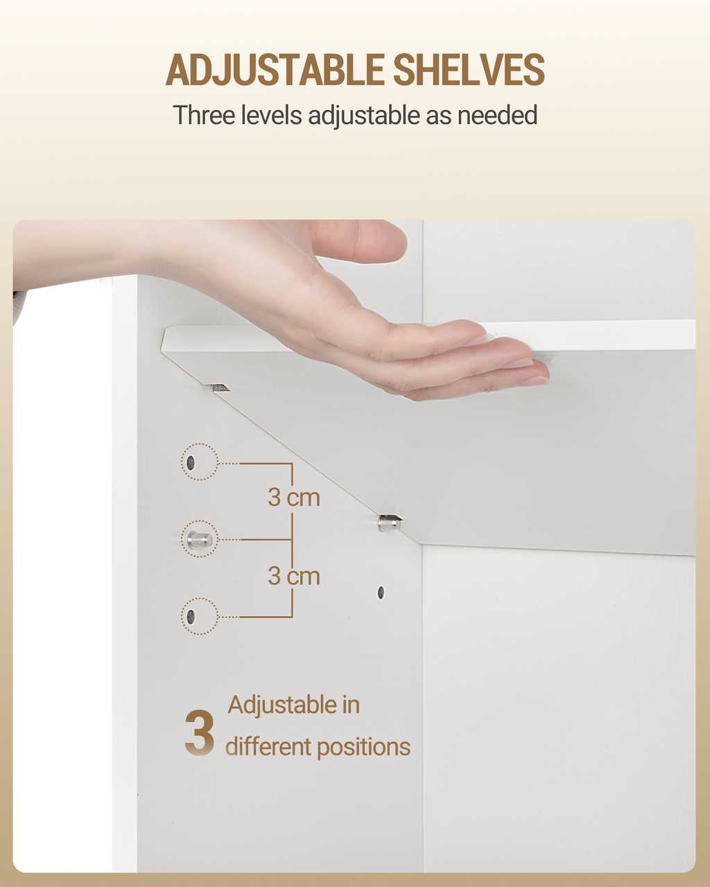 Hzuaneri Shoe Storage Cabinet, 10 Tiers Shoe Cabinet with 2 Cloth Drawers, Wooden Freestanding Shoes Organizer